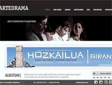 Tablet Screenshot of mail.artedrama.com